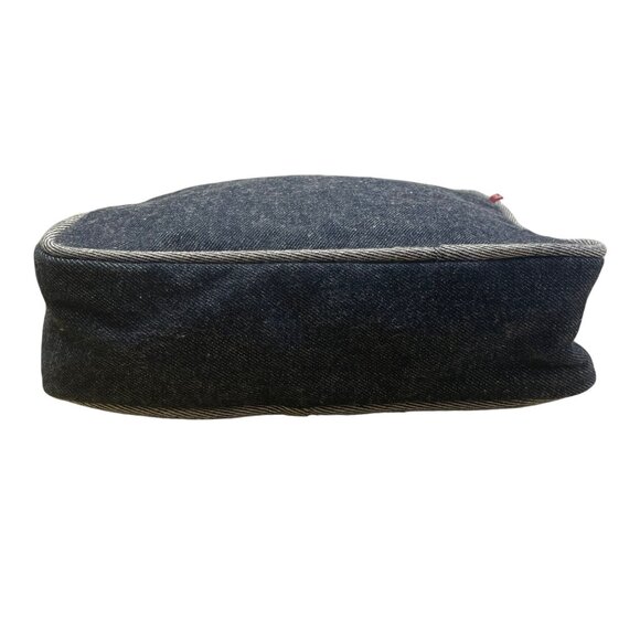 Levis Women’s Blue Denim With Suzan Briganti Inner Print Lining Backpack Sz M - Picture 7 of 13